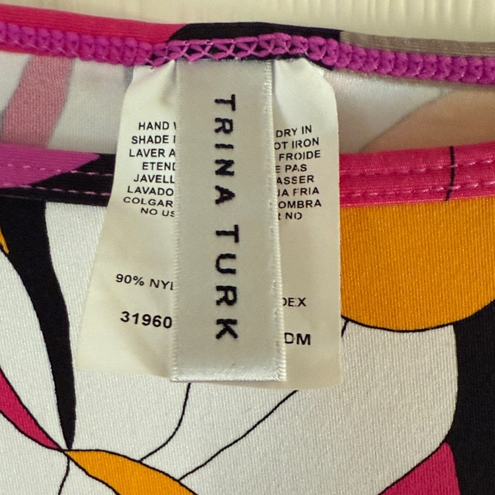 Trina Turk Multicolor Abstract Top - Picture 2 of 4